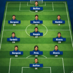 Italy all-time best XI featuring Buffon, Maldini, Pirlo and Baggio