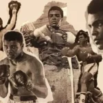 Muhammad Ali boxing legend graphic