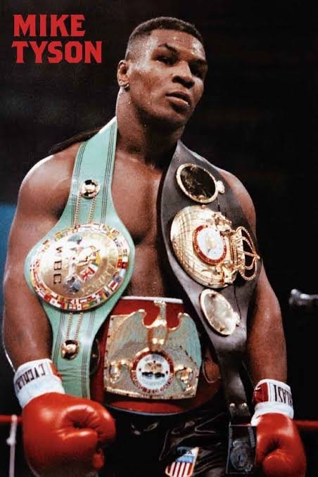 Mike Tyson boxing legend graphic