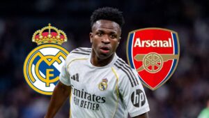 Vinicius Jr transfer rumor graphic