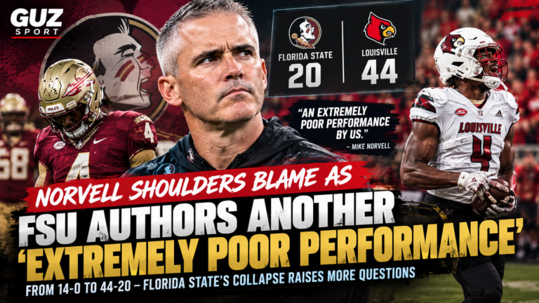 Mike Norvell Takes Responsibility After Florida State Collapses in 44–20 Loss to Louisville