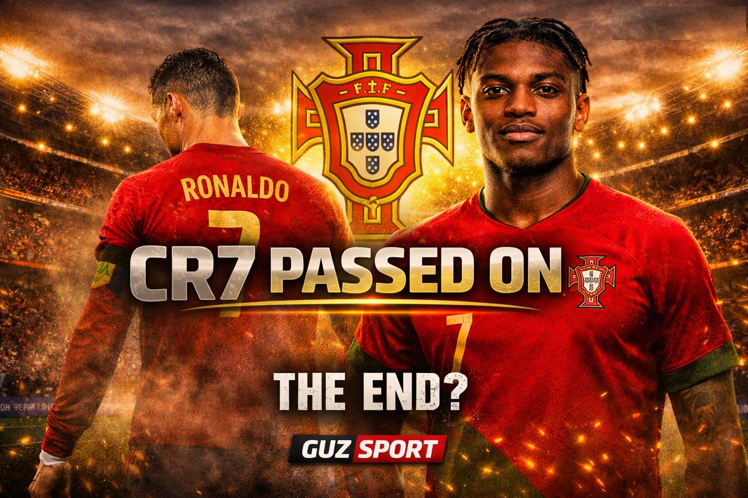 CR7 Number Handed to Rafael Leão After Ronaldo’s Portugal Exit