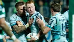 Frawley’s Debut Try Seals Bonus‑Point Win for Connacht